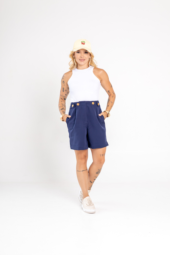 Regata Canelada Branca