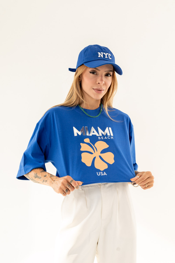 Cropped Max Miami Beach Flor USA Aplicação