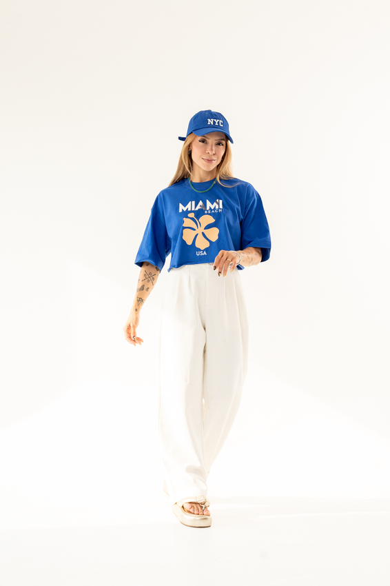 Cropped Max Miami Beach Flor USA Aplicação